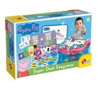 Bureau d activités Peppa Pig Super Desk LISCIANI GIOCHI 10 jeu éducatifs G