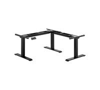 Bureau d'angle assis-debout (piètement) - Hauteur : 58 - 123 cm - Largeur : 90 - 150 cm (gauche) / 110 - 190 cm (droite) - Angle : 90° - 150 kg | Fromm & Starck