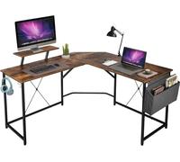 Bureau d'angle avec rallonge AMORA RUSTIC