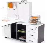 Bureau d'angle blanc exclusif Bureau Tables Meubles de table