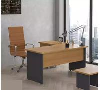 Bureau d'angle Bureau design Meubles de bureau en bois Table Office