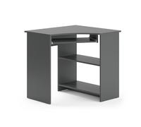 Bureau d'angle Odin, 83x76cm, Anthracite, Vicco 36910