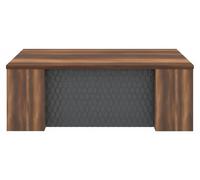 Bureau de direction, design moderne, couleur marron-gris, design élégant