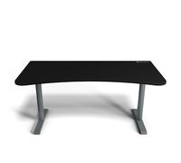 Bureau de jeu Arozzi Arena - Gris Gelé - Noir