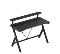 Bureau de jeu - HUZARO - Huzaro Hero 1.9 - Revêtement carbone - Étagère supplémentaire - Construction acier