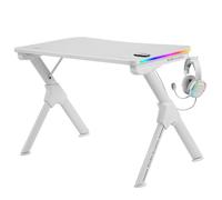 Bureau de jeu Mars Gaming Mgd Rgb Blanc