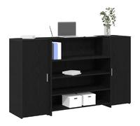 Bureau de Réception vidaXL - Chêne Noir