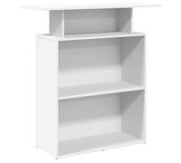 Bureau de réception - VIDAXL - LL01180 - Bois d'ingénierie - Blanc - 100x40x104 cm
