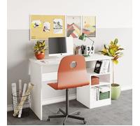 Bureau d'étude - BAHAR - Blanc - 120 x 74 x 50 cm