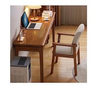 Bureau d'Ordinateur Bureau étroit en bois, Table d'ordinateur for la maison, le bureau, la chambre à coucher, l'étude, petit bureau d'écriture domestique Postes de travail informatiques ( Color : B ,
