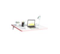 Bureau d'ordinateur Mural Compact Petites Maisons, étagère à Linge Rabattable avec Supports, for Bureau, Salon, Chambre Coucher(Color 2,50x20cm)