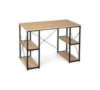 IDMarket Bureau double DETROIT design industriel Noir