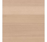 Bureau droit hêtre ambré L 140 x P 80 cm piètement plein bois - Jazz
