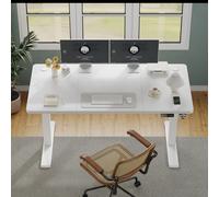 Bureau Électrique Réglable en Hauteur Devoko avec Chargeur USB, Bureau Ergonomique Ajustable pour Travailler Debout 120*60