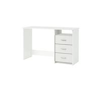 Pegane Bureau d'appoint - Blanc mat