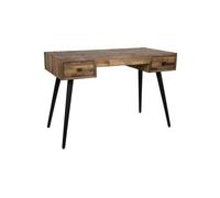 HUT - Bureau en bois vintage L 113 Marron