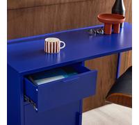 Bureau Enfant Acier Laminé 1 Tiroir Bleu TU
