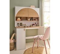Bureau enfant avec rangements LIGNE ROMA blanc TU