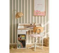 Bureau enfant bois avec rangements SOFIA écru TU
