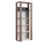 Bureau enfant Bureau Bibliothèque bois brun Set 2pcs Bureau