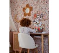Bureau enfant cannage POESIE rose nude TU