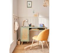 Bureau enfant cannage POESIE vert TU