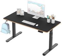 - Bureau enfant Pulsar, réglable en hauteur. - Bureau réglable en hauteur, dimensions : 120x60x55-81 cm. - Bureau informatique pour 2 moniteurs, idéal pour les chambres d'enfants et les chambres d'ado