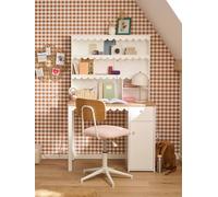 Bureau enfant rangement feston blanc TU