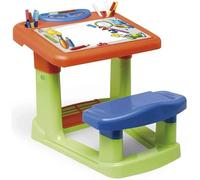- Bureau enfant réglable en hauteur | Avec tiroir de rangement et design ergonomique | Table de dessin pour enfants à partir de 24 mois (51002)