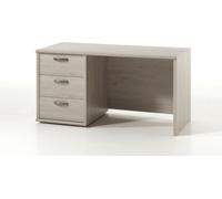 Bureau enfant robuste 3 tiroirs collection DANY coloris chêne clair