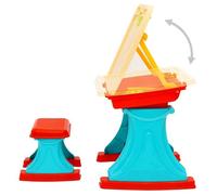 Bureau et chevalet d'apprentissage réglable pour enfants - vidaXL - multicolore - 48 x 38 x 68 cm 298fwu41w