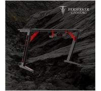 BERSERKER Bureau Gaming DESK B120 Noir / Rouge - (B120-BK-RED)