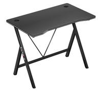 huzaro Hero 1.4 Bureau PC Gaming | Poste Gamer PC | Design Ergonomique | 100x50cm | Panneau MDF Structure Carbon | Construction Solide | Couleur Noir