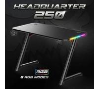 Bureau Gaming - Spirit of Gamer - HEADQUARTER 250 - LED RGB - 120x60 cm - Réglable en hauteur