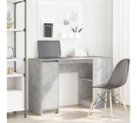 Bureau gris béton 120x42x76 cm bois d ingénierie Gris G