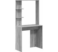 Bureau Gris Sonoma 78,5 x 37 x 154,5 cm Bois d'ingénierie