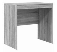 Bureau Gris Sonoma 80x50x76 cm Bureau d'écriture compact | Bois d'ingénierie, résistant à l'usure, stable, taille compacte, aspect gris moderne, adapté aux petits espaces
