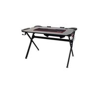 Bureau HWC-F11, table d'ordinateur, bureau de jeunesse, jeu en ligne, 120x75cm noir