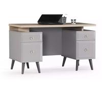 Bureau informatique Bureau pour enfant Bois Gris Table Design