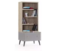 Bureau informatique Bureau pour enfants Bois Gris Set 3pcs Table