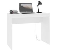 Bureau - KAI - 90 x 40 x 72 cm - Aggloméré - Blanc - Design Contemporain - Facile à nettoyer