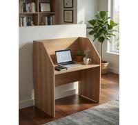 Bureau moderne avec un espace de travail et des parois latérales hautes