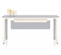 Bureau moderne, bureau de bureau en bois, design minimaliste et élégant