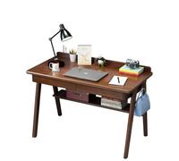 Bureau Moderne Écrit, Bureau Retro avec Tiroir et Étagère | Bureau moderne compact avec tiroir et étagère, idéal pour l'écriture et l'étude dans les petits espaces