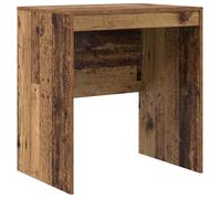 Bureau moderne en bois d'ingénierie - vidaXL - Bois Ancien - 70x50x76 cm - Compact - Rangement ample - Usage intérieur