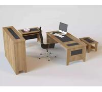 Bureau moderne marron Luxe Meubles extensibles Bois Bureau Nouveau