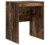 Vidaxl Bureau D'écriture Chêne Fumé Bois D'ingénierie 60 X 50 X 76 Cm