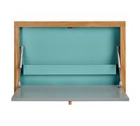 Bureau Mural Design Brenta 74cm Bleu