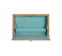Bureau Mural Design "Brenta" 74cm Bleu