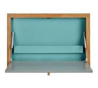 Bureau Mural Design Brenta 74cm Bleu